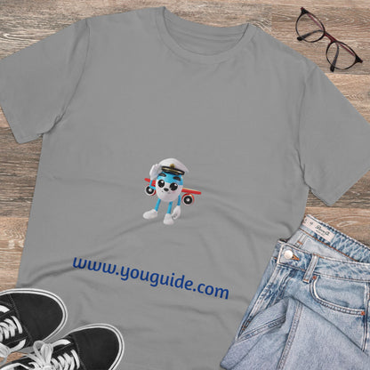 YouGuide Designs Unisex Organic Creator T-Shirt – Eco-Friendly Fashion