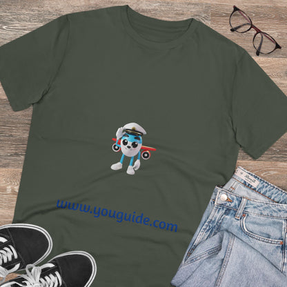 YouGuide Designs Unisex Organic Creator T-Shirt – Eco-Friendly Fashion