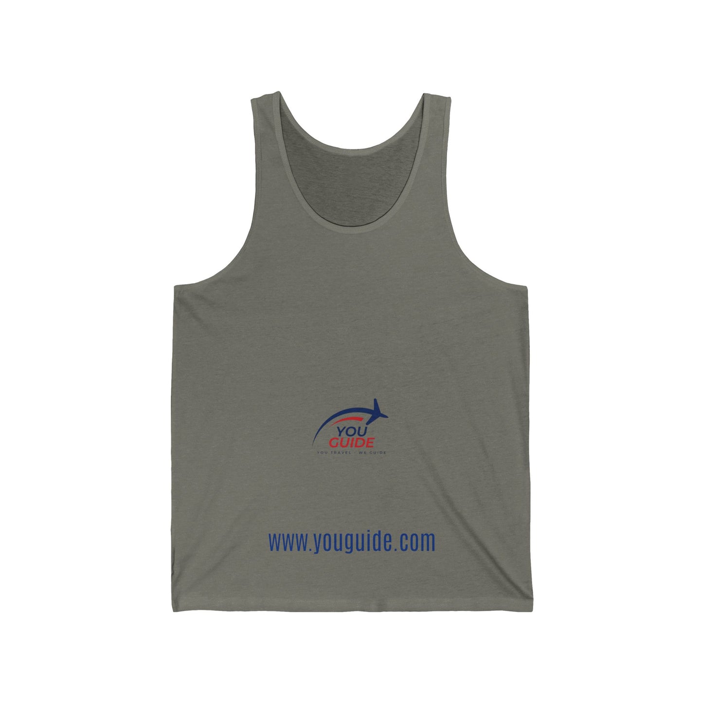 Everyday Essential Unisex Jersey Tank by YouGuide Designs