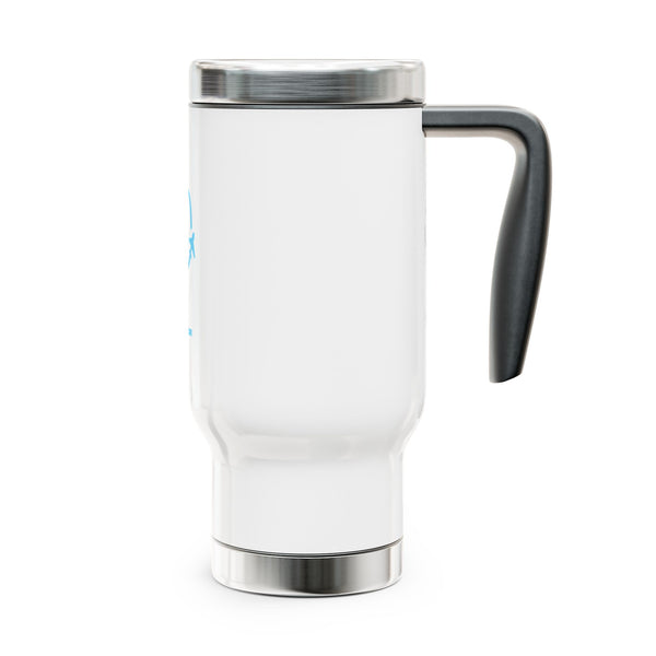 YouGuide Designs Premium 14oz Stainless Steel Travel Mug with Ergonomic Handle