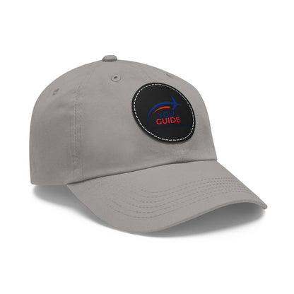 Elevate Your Look with YouGuide Designs Round Leather Patch Dad Hat