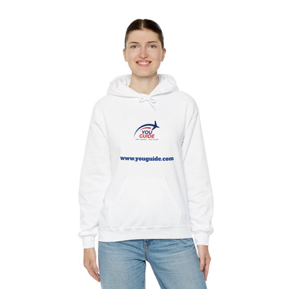 Unisex Heavy Blend™ Hoodie by YouGuide Designs,Perfect for All Seasons