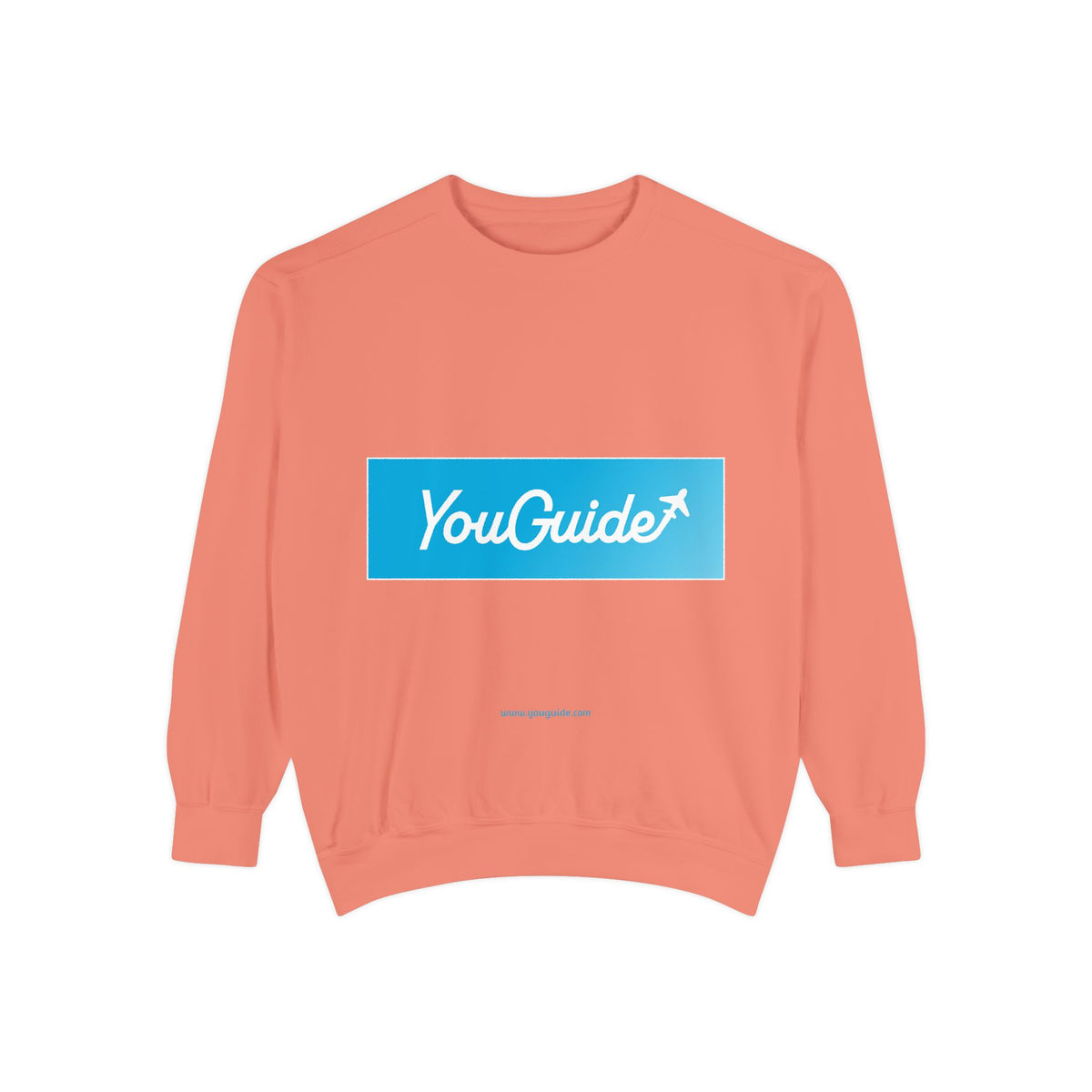 Unisex Garment-Dyed Sweatshirt by YouGuide Designs – Ultimate Casual Style