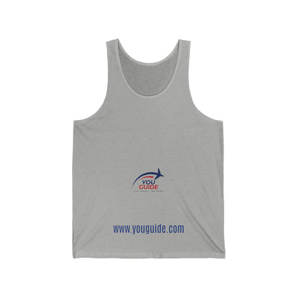 Everyday Essential Unisex Jersey Tank by YouGuide Designs