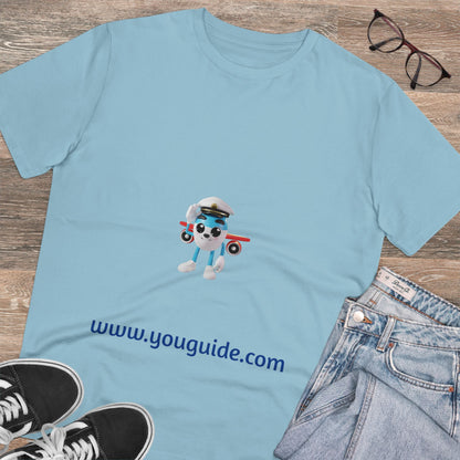 YouGuide Designs Unisex Organic Creator T-Shirt – Eco-Friendly Fashion