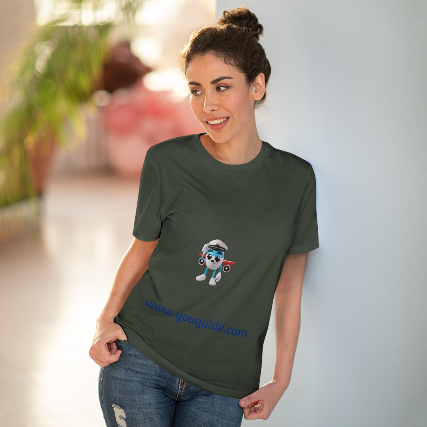 YouGuide Designs Unisex Organic Creator T-Shirt – Eco-Friendly Fashion