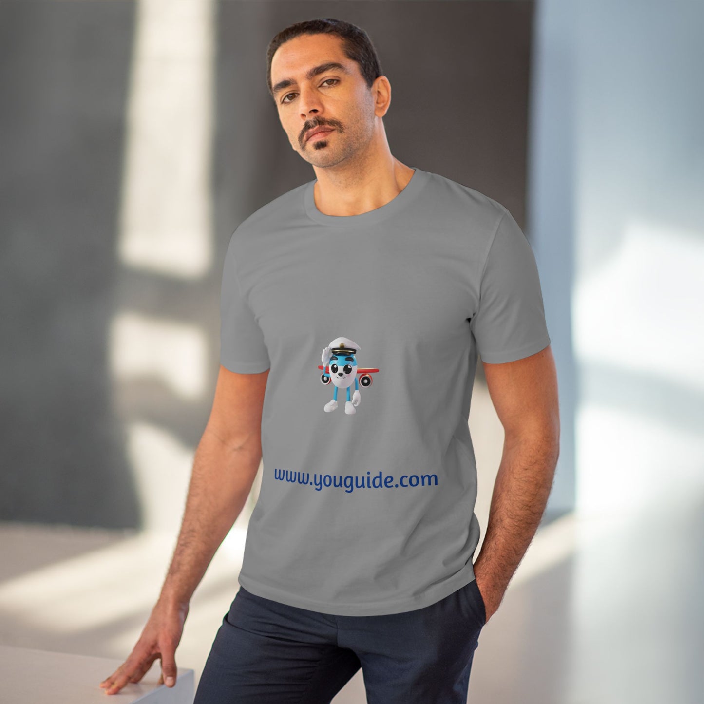 YouGuide Designs Unisex Organic Creator T-Shirt – Eco-Friendly Fashion