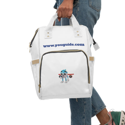 Multifunctional Diaper Backpack by YouGuide Designs: Perfect for Busy Parents