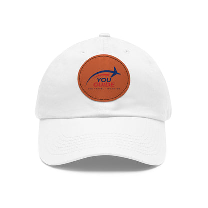 Elevate Your Look with YouGuide Designs Round Leather Patch Dad Hat