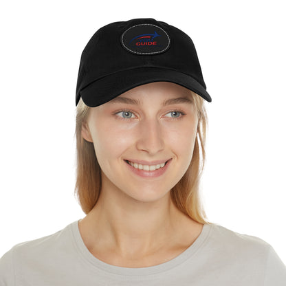 Elevate Your Look with YouGuide Designs Round Leather Patch Dad Hat