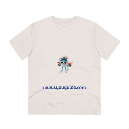 YouGuide Designs Unisex Organic Creator T-Shirt – Eco-Friendly Fashion