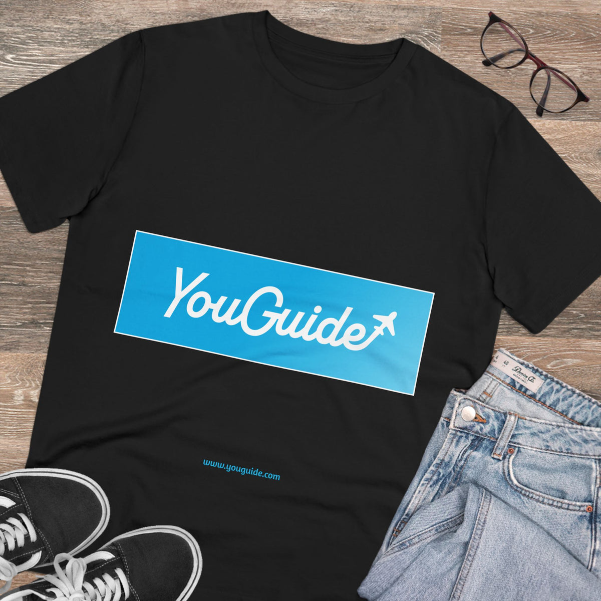 YouGuide Designs Unisex Organic Creator T-Shirt – Eco-Friendly Fashion