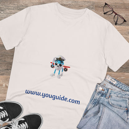 YouGuide Designs Unisex Organic Creator T-Shirt – Eco-Friendly Fashion