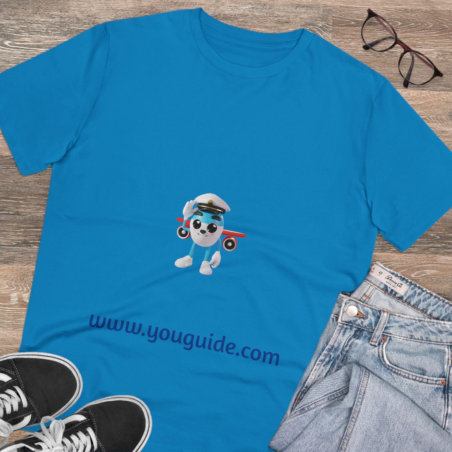 YouGuide Designs Unisex Organic Creator T-Shirt – Eco-Friendly Fashion