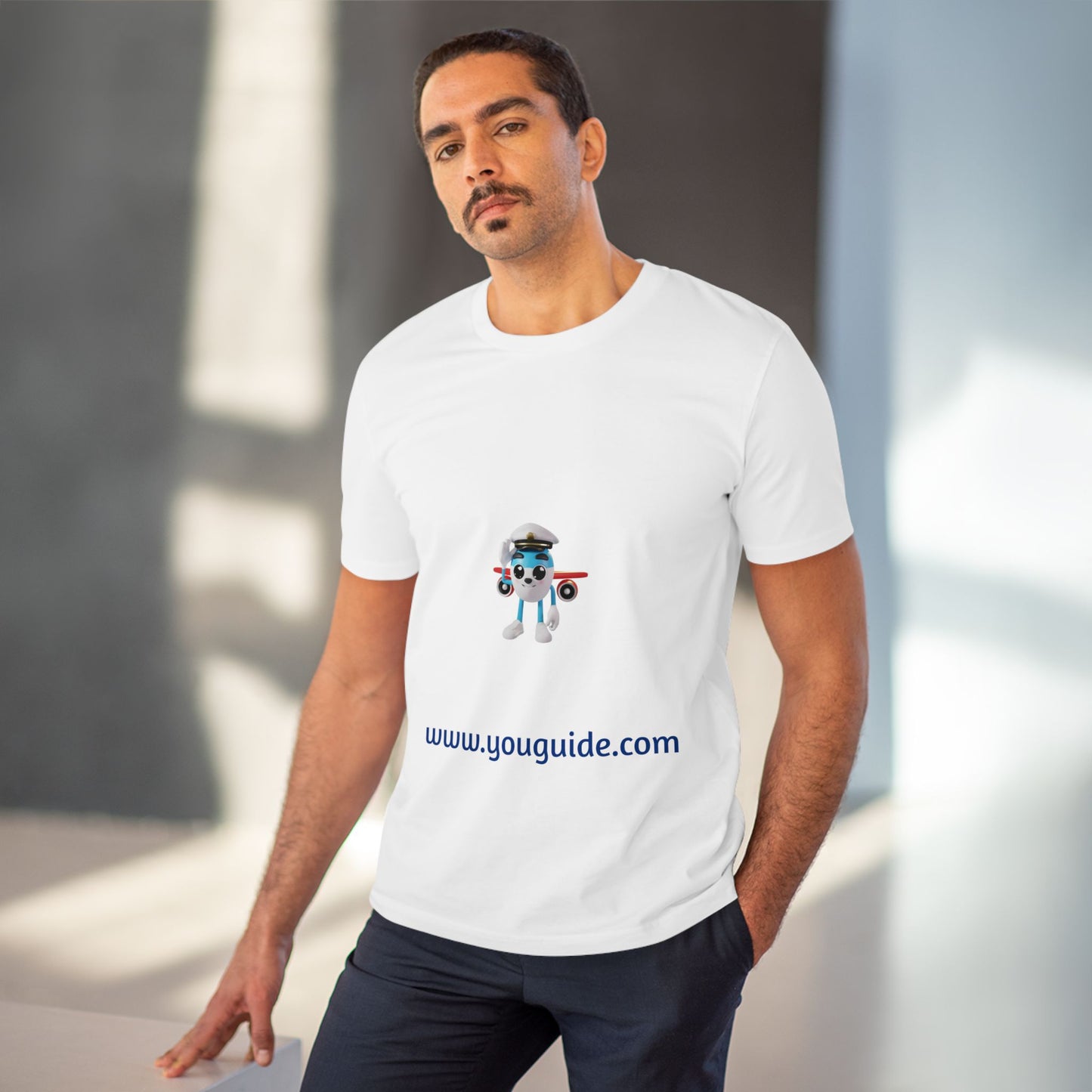 YouGuide Designs Unisex Organic Creator T-Shirt – Eco-Friendly Fashion