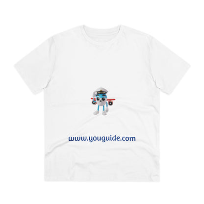 YouGuide Designs Unisex Organic Creator T-Shirt – Eco-Friendly Fashion