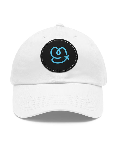 Elevate Your Look with YouGuide Designs Round Leather Patch Dad Hat