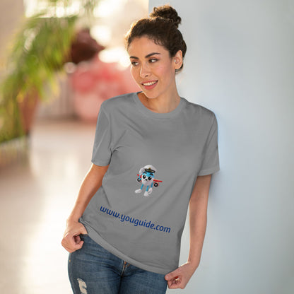 YouGuide Designs Unisex Organic Creator T-Shirt – Eco-Friendly Fashion