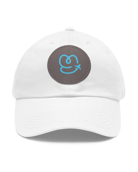 Elevate Your Look with YouGuide Designs Round Leather Patch Dad Hat