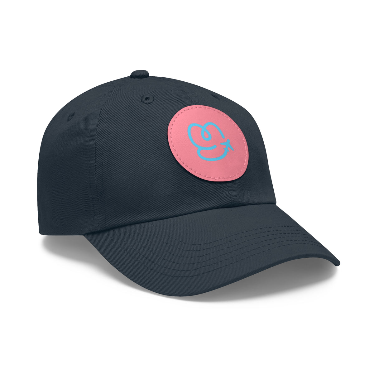 Elevate Your Look with YouGuide Designs Round Leather Patch Dad Hat