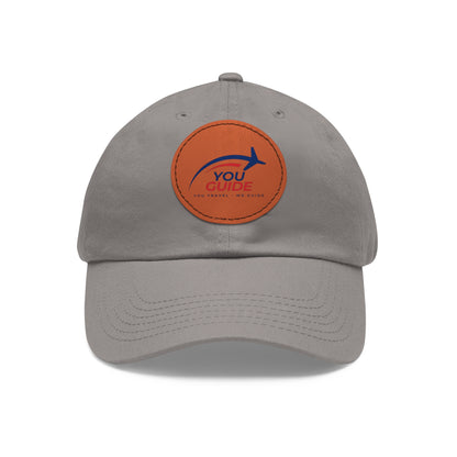 Elevate Your Look with YouGuide Designs Round Leather Patch Dad Hat