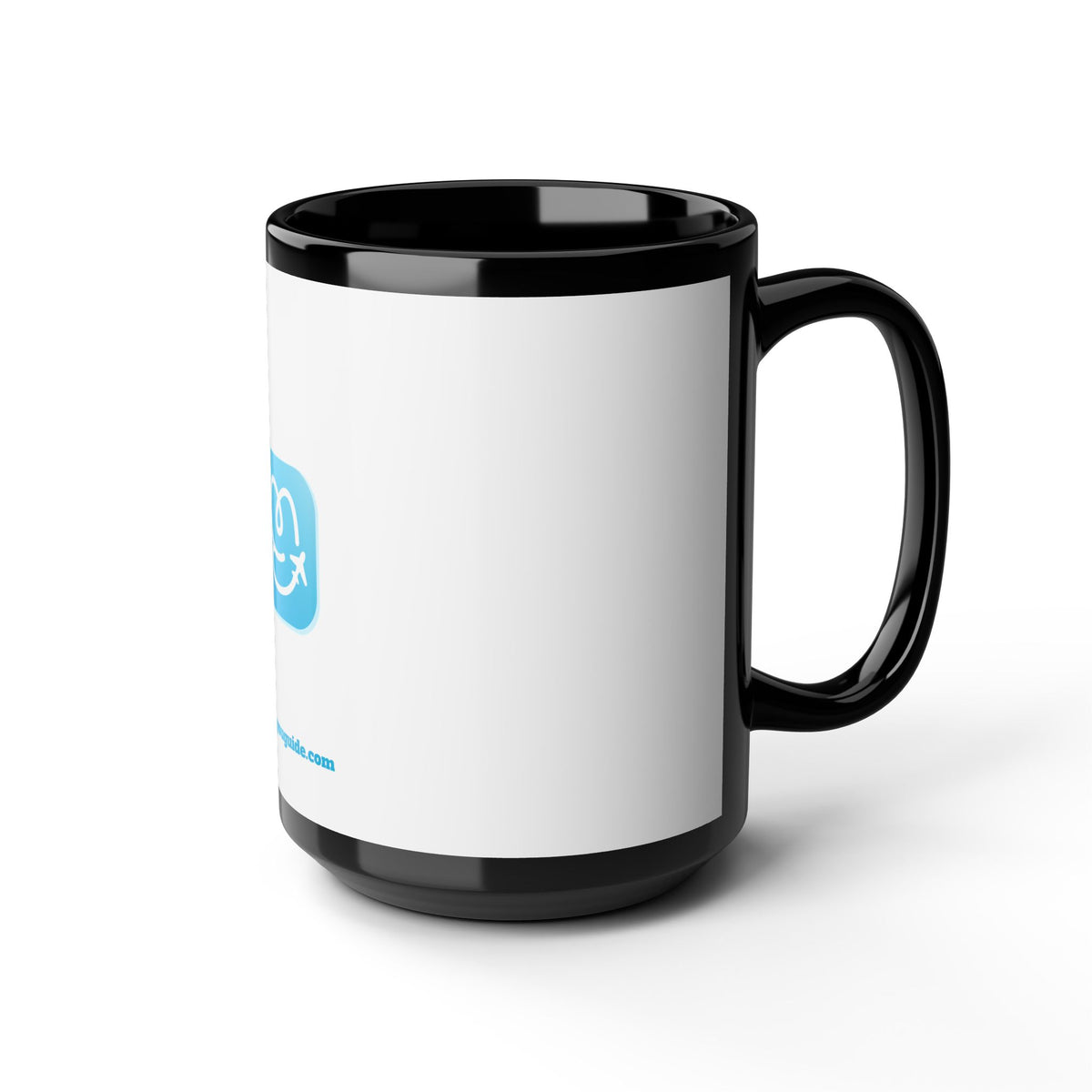 Yutra Designs Matte Black Mug - Elegant and Versatile (11oz, 15oz)