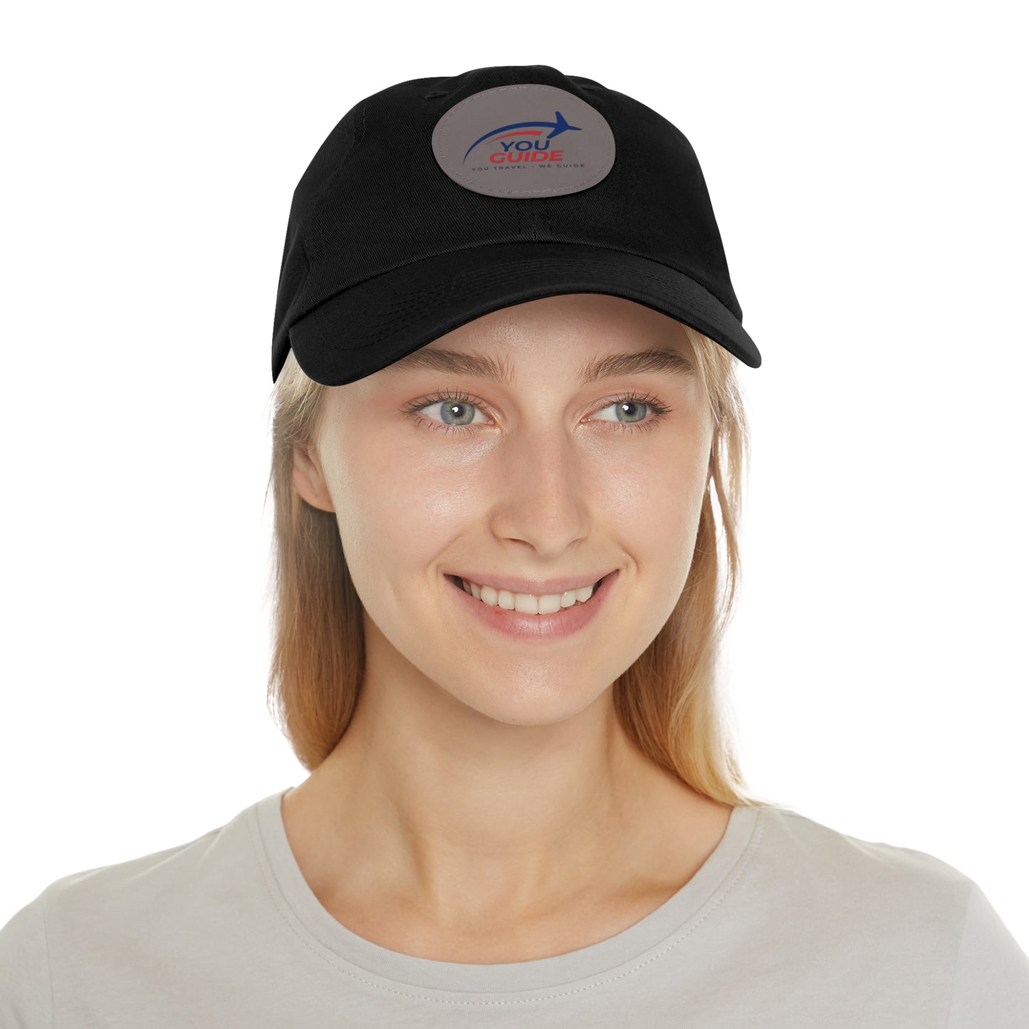 Elevate Your Look with YouGuide Designs Round Leather Patch Dad Hat