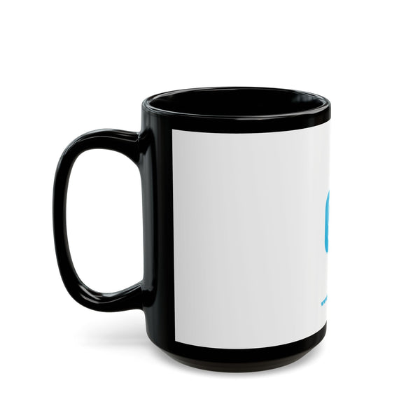 Yutra Designs Matte Black Mug - Elegant and Versatile (11oz, 15oz)