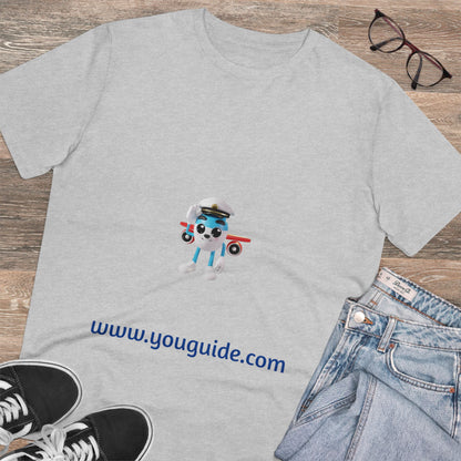 YouGuide Designs Unisex Organic Creator T-Shirt – Eco-Friendly Fashion