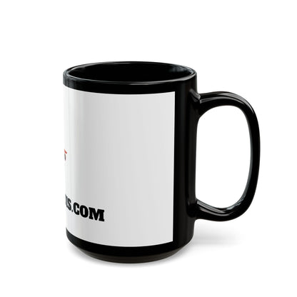 Yutra Designs Matte Black Mug - Elegant and Versatile (11oz, 15oz)