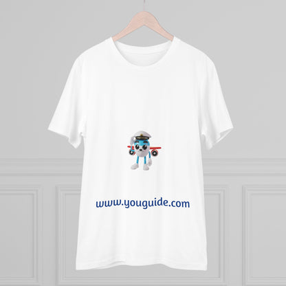 YouGuide Designs Unisex Organic Creator T-Shirt – Eco-Friendly Fashion