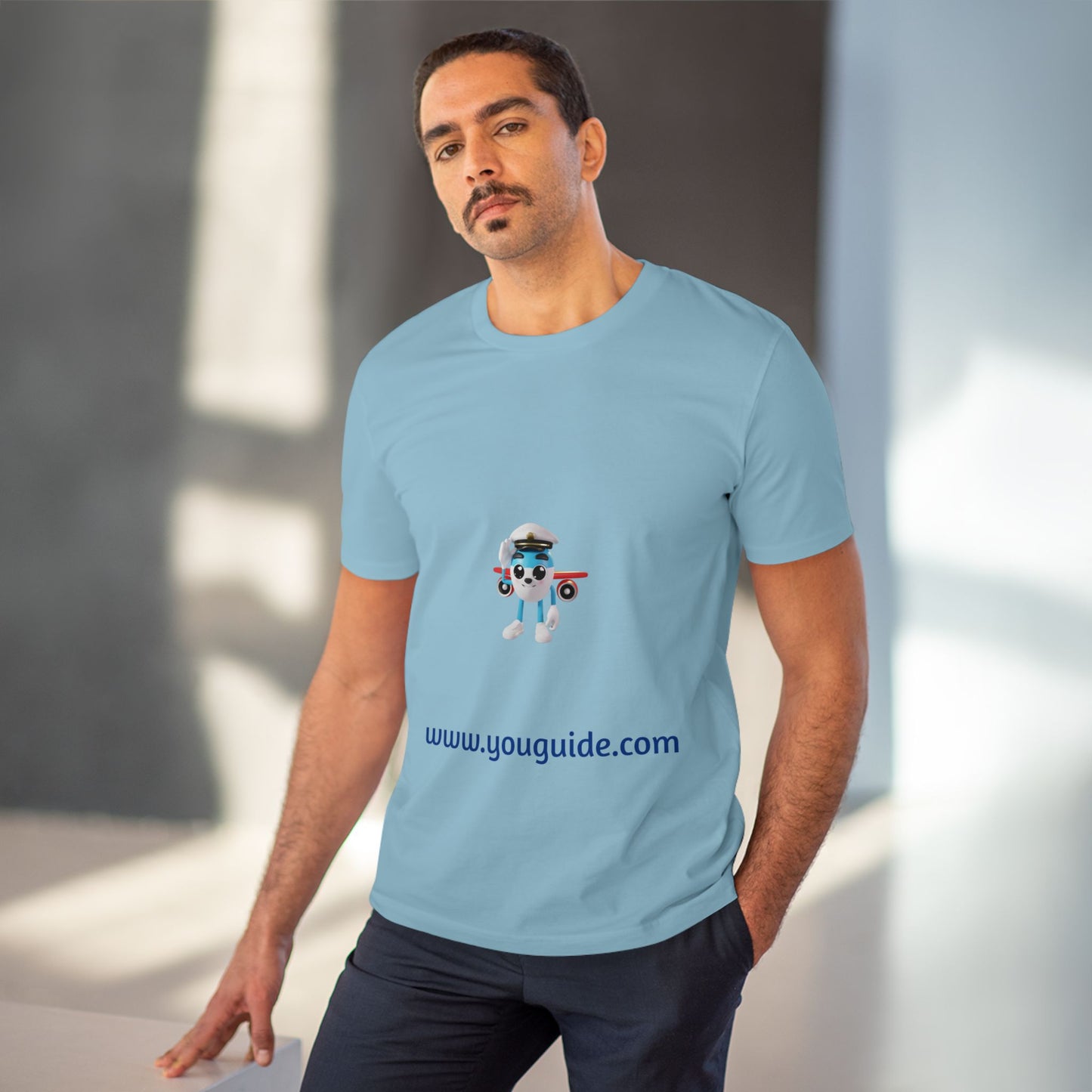 YouGuide Designs Unisex Organic Creator T-Shirt – Eco-Friendly Fashion