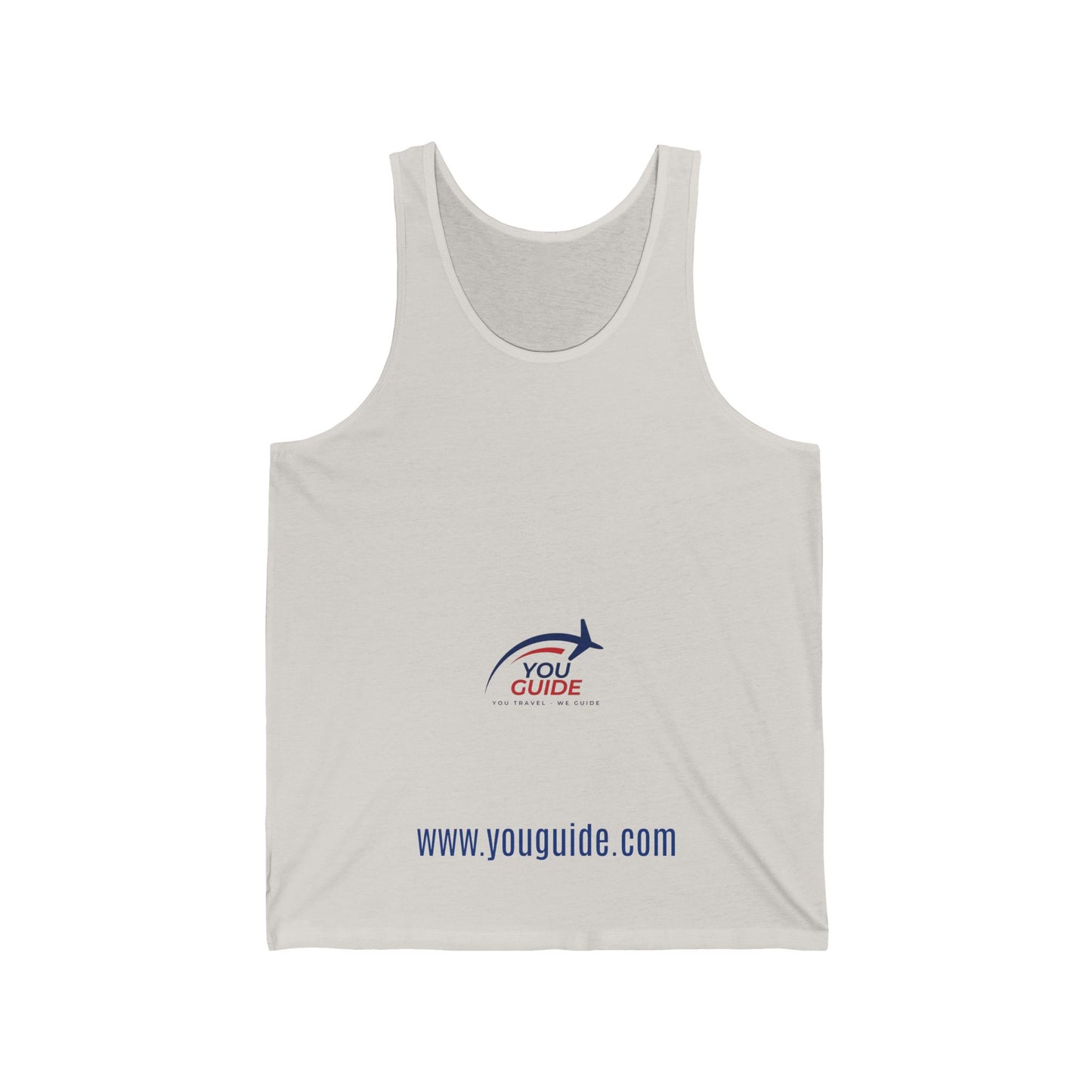 Everyday Essential Unisex Jersey Tank by YouGuide Designs