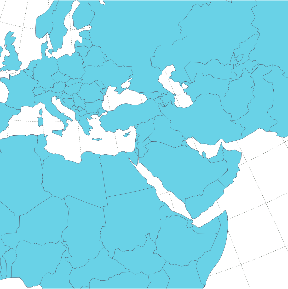 eSIM for Middle East (13 areas)