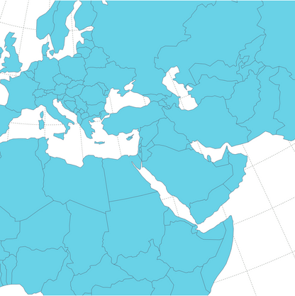 eSIM for Middle East (13 areas)