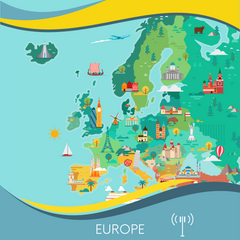 eSIM for Europe (40+ areas)