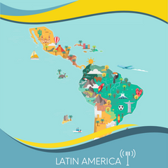 eSIM for South America (15+ areas)